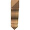 Ekena Millwork Funston Arts & Crafts Rough Sawn Bracket, Western Red Cedar, 4"W x 16"D x 16"H BKT04X16X16FST03RWR - alternate 4